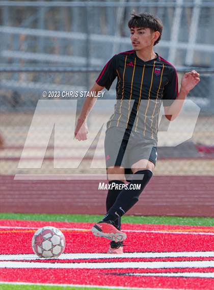 Thumbnail 2 in Glendale Prep Academy vs. Dysart photogallery.