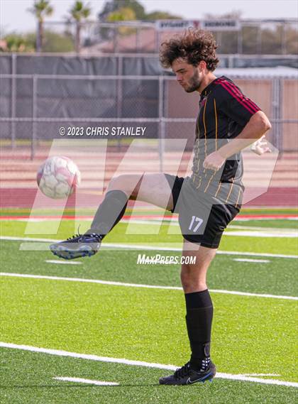 Thumbnail 2 in Glendale Prep Academy vs. Dysart photogallery.