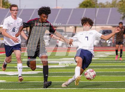 Thumbnail 3 in Glendale Prep Academy vs. Dysart photogallery.