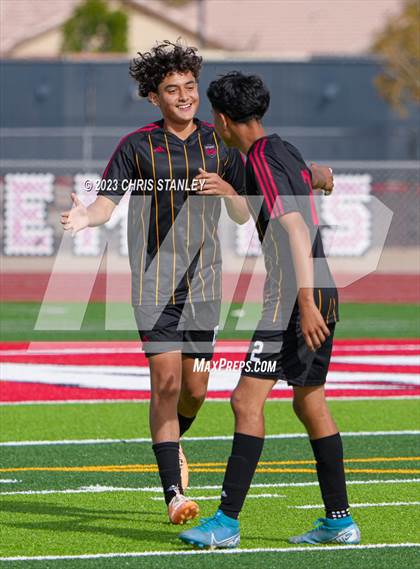Thumbnail 1 in Glendale Prep Academy vs. Dysart photogallery.