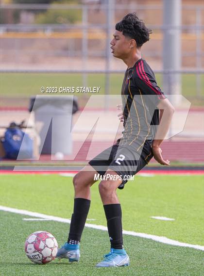 Thumbnail 1 in Glendale Prep Academy vs. Dysart photogallery.