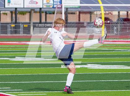 Thumbnail 3 in Glendale Prep Academy vs. Dysart photogallery.