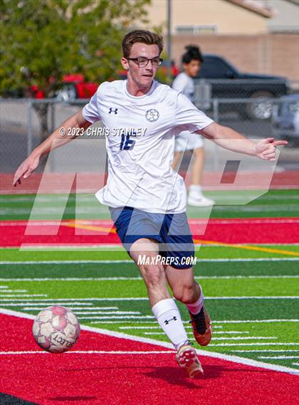 Thumbnail 3 in Glendale Prep Academy vs. Dysart photogallery.