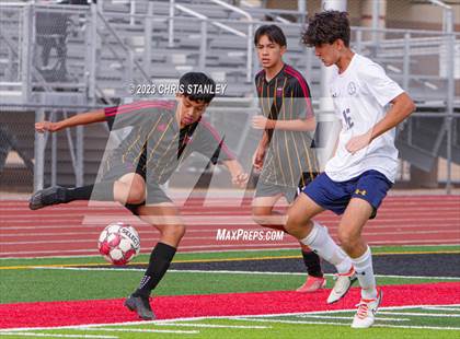 Thumbnail 2 in Glendale Prep Academy vs. Dysart photogallery.