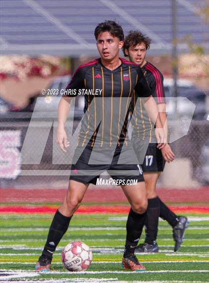 Thumbnail 2 in Glendale Prep Academy vs. Dysart photogallery.