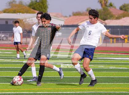 Thumbnail 3 in Glendale Prep Academy vs. Dysart photogallery.