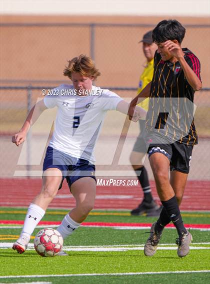 Thumbnail 2 in Glendale Prep Academy vs. Dysart photogallery.
