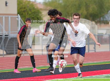 Thumbnail 2 in Glendale Prep Academy vs. Dysart photogallery.