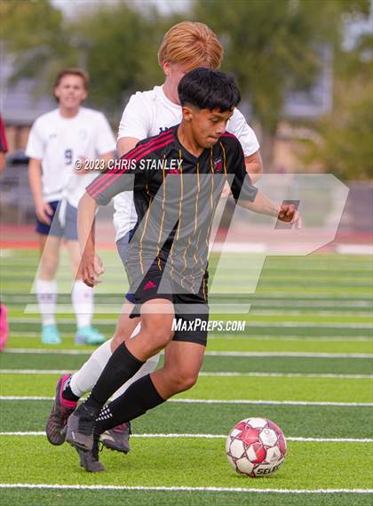 Thumbnail 1 in Glendale Prep Academy vs. Dysart photogallery.
