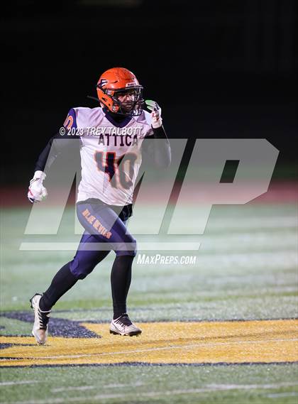 Thumbnail 2 in Le Roy vs. Attica/Alexander (NYSPHSAA Section V Class C Final) photogallery.