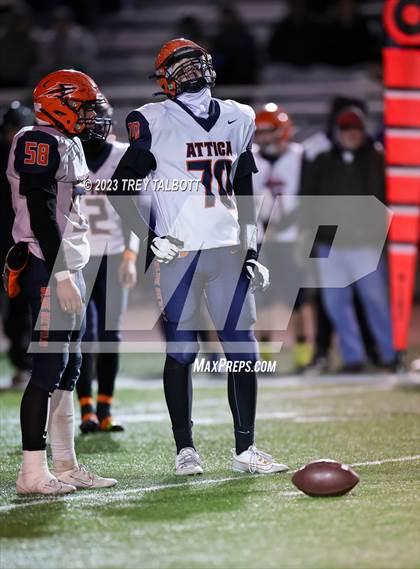Thumbnail 2 in Le Roy vs. Attica/Alexander (NYSPHSAA Section V Class C Final) photogallery.