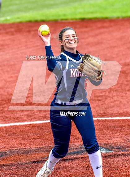 Thumbnail 2 in Topeka vs Olathe North (KSHSAA 6A Championship) photogallery.
