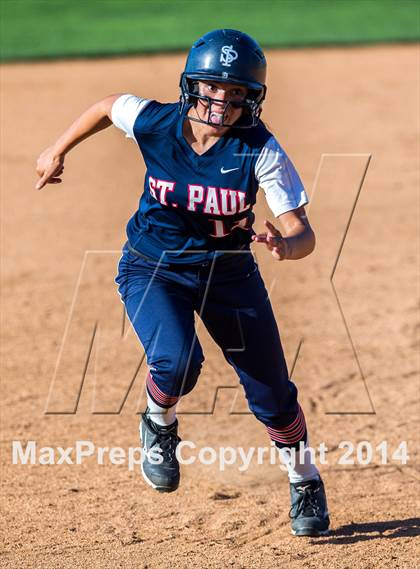 Thumbnail 1 in St. Paul vs. La Serna (CIF SS D3 Final) photogallery.