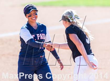 Thumbnail 2 in St. Paul vs. La Serna (CIF SS D3 Final) photogallery.