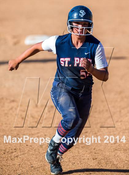 Thumbnail 3 in St. Paul vs. La Serna (CIF SS D3 Final) photogallery.