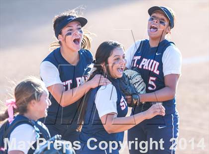 Thumbnail 1 in St. Paul vs. La Serna (CIF SS D3 Final) photogallery.