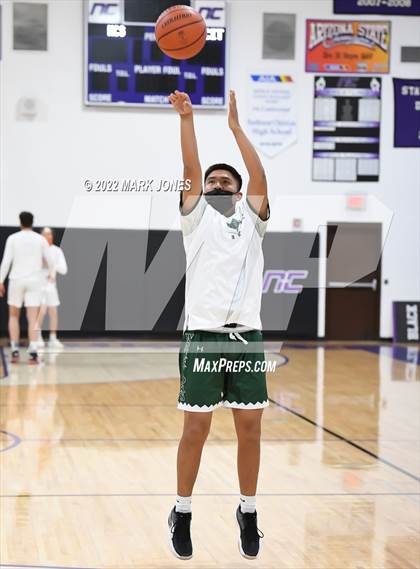 Thumbnail 2 in Tuba City @ Northwest Christian (AIA 3A Round 1 Playoff)  photogallery.