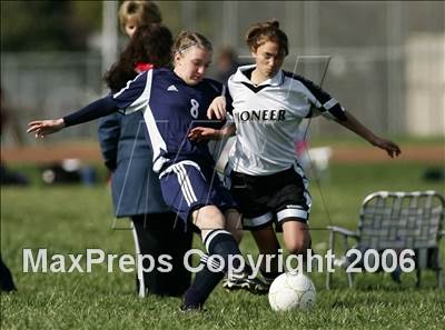 Thumbnail 2 in Pioneer vs Nevada Union (Kennedy Tournament) photogallery.