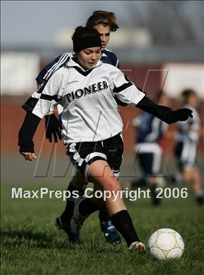Thumbnail 3 in Pioneer vs Nevada Union (Kennedy Tournament) photogallery.