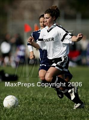 Thumbnail 2 in Pioneer vs Nevada Union (Kennedy Tournament) photogallery.