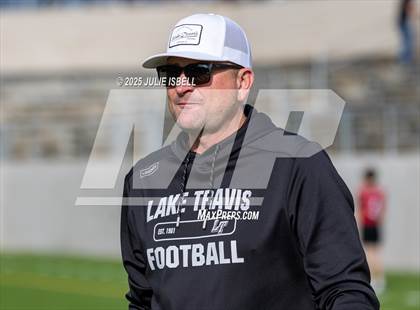 Thumbnail 2 in Lake Travis vs. North Shore (UIL 6A D1 Football Semifinals) photogallery.