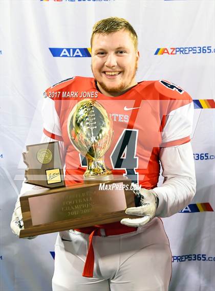 Thumbnail 3 in Notre Dame Prep vs. Centennial (AIA 5A Final - Awards Photos) photogallery.