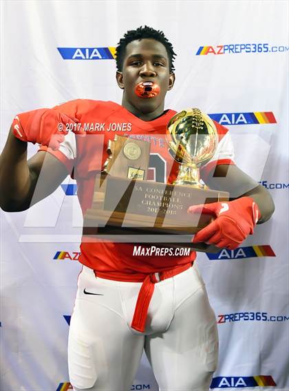 Thumbnail 2 in Notre Dame Prep vs. Centennial (AIA 5A Final - Awards Photos) photogallery.