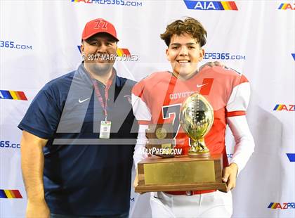 Thumbnail 2 in Notre Dame Prep vs. Centennial (AIA 5A Final - Awards Photos) photogallery.