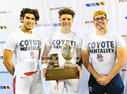 Thumbnail 2 in Notre Dame Prep vs. Centennial (AIA 5A Final - Awards Photos) photogallery.