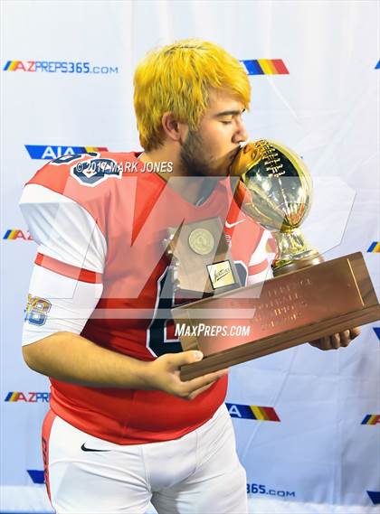 Thumbnail 1 in Notre Dame Prep vs. Centennial (AIA 5A Final - Awards Photos) photogallery.