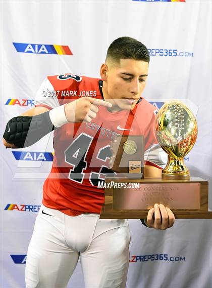 Thumbnail 3 in Notre Dame Prep vs. Centennial (AIA 5A Final - Awards Photos) photogallery.