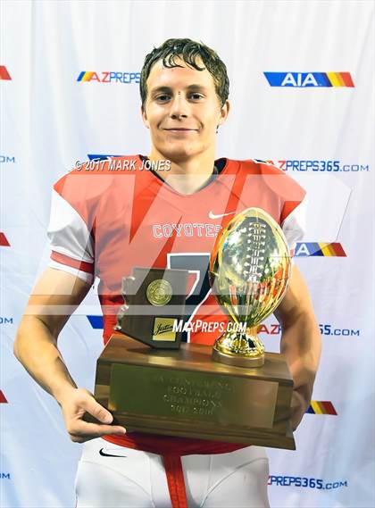 Thumbnail 2 in Notre Dame Prep vs. Centennial (AIA 5A Final - Awards Photos) photogallery.