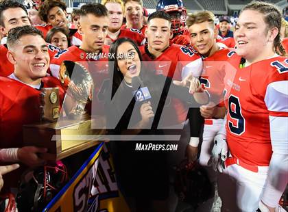 Thumbnail 2 in Notre Dame Prep vs. Centennial (AIA 5A Final - Awards Photos) photogallery.
