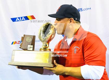 Thumbnail 2 in Notre Dame Prep vs. Centennial (AIA 5A Final - Awards Photos) photogallery.