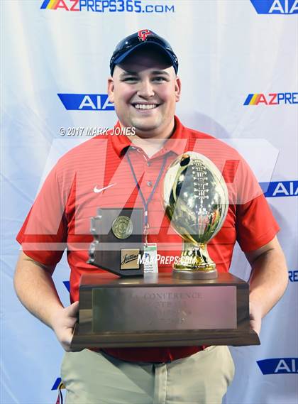 Thumbnail 1 in Notre Dame Prep vs. Centennial (AIA 5A Final - Awards Photos) photogallery.