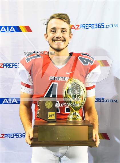 Thumbnail 1 in Notre Dame Prep vs. Centennial (AIA 5A Final - Awards Photos) photogallery.