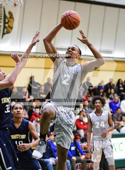 Thumbnail 3 in Trinity International vs. Prolific Prep Academy (The Grind Session) photogallery.