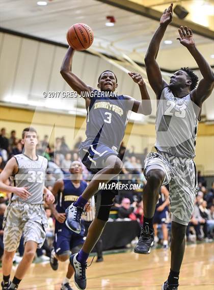 Thumbnail 2 in Trinity International vs. Prolific Prep Academy (The Grind Session) photogallery.