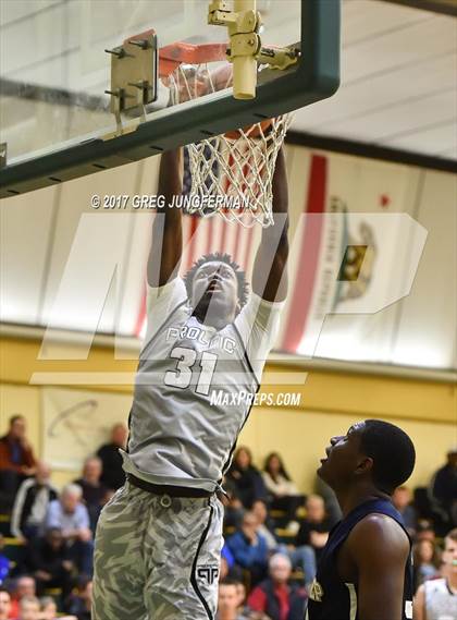 Thumbnail 2 in Trinity International vs. Prolific Prep Academy (The Grind Session) photogallery.