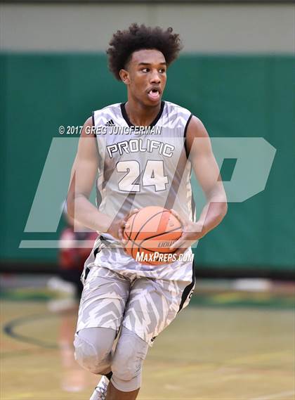 Thumbnail 1 in Trinity International vs. Prolific Prep Academy (The Grind Session) photogallery.