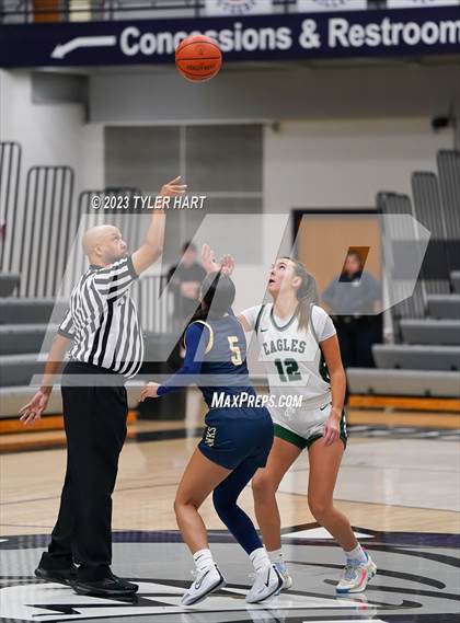 Thumbnail 1 in Zionsville vs Decatur Central (Sneakers for Santa Shootout) photogallery.