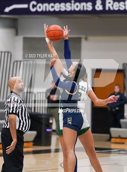 Thumbnail 2 in Zionsville vs Decatur Central (Sneakers for Santa Shootout) photogallery.