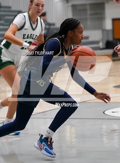 Thumbnail 2 in Zionsville vs Decatur Central (Sneakers for Santa Shootout) photogallery.