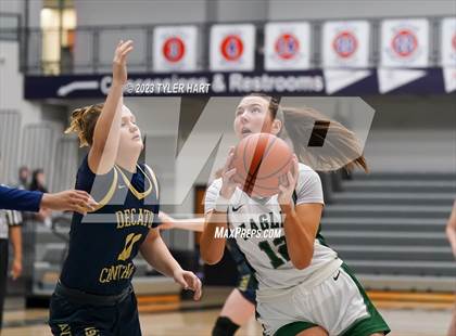 Thumbnail 3 in Zionsville vs Decatur Central (Sneakers for Santa Shootout) photogallery.