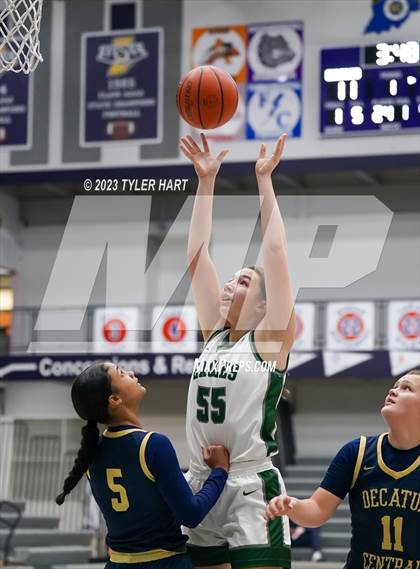 Thumbnail 1 in Zionsville vs Decatur Central (Sneakers for Santa Shootout) photogallery.