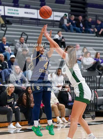 Thumbnail 2 in Zionsville vs Decatur Central (Sneakers for Santa Shootout) photogallery.