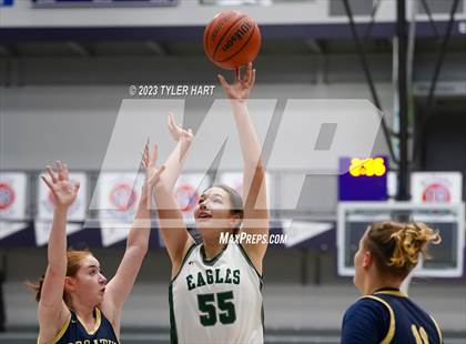 Thumbnail 2 in Zionsville vs Decatur Central (Sneakers for Santa Shootout) photogallery.
