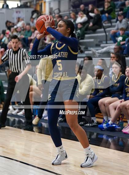 Thumbnail 1 in Zionsville vs Decatur Central (Sneakers for Santa Shootout) photogallery.