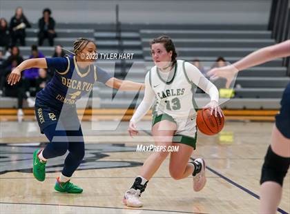 Thumbnail 1 in Zionsville vs Decatur Central (Sneakers for Santa Shootout) photogallery.