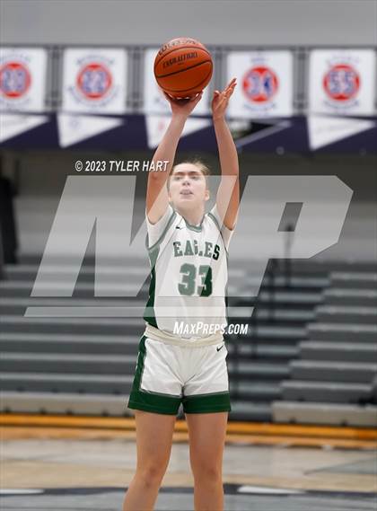 Thumbnail 3 in Zionsville vs Decatur Central (Sneakers for Santa Shootout) photogallery.